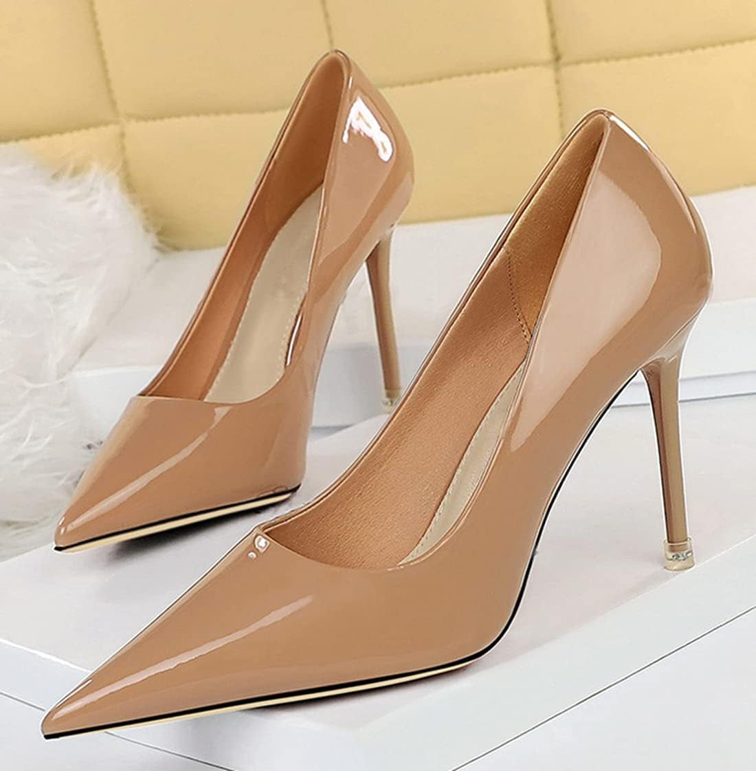 Lady Office Heels for Women Simple Dress Pumps Shoes DS1932-2